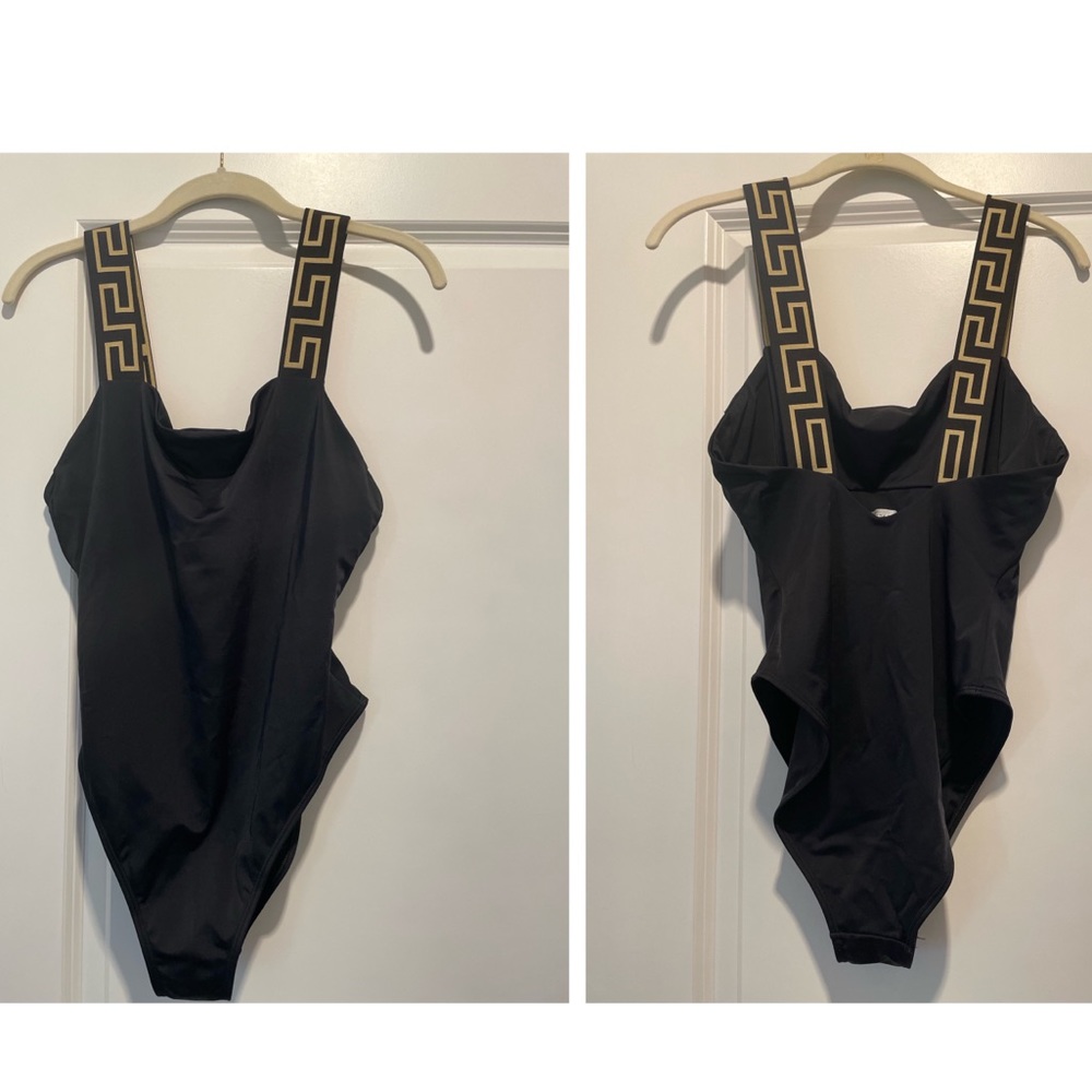 Versace Swim - GRECA BORDER ONE-PIECE SWIMSUIT